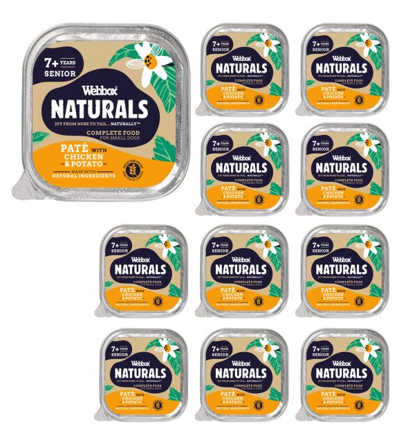 Webbox 11x Natural Pate, Chick/Potatoes, Senior