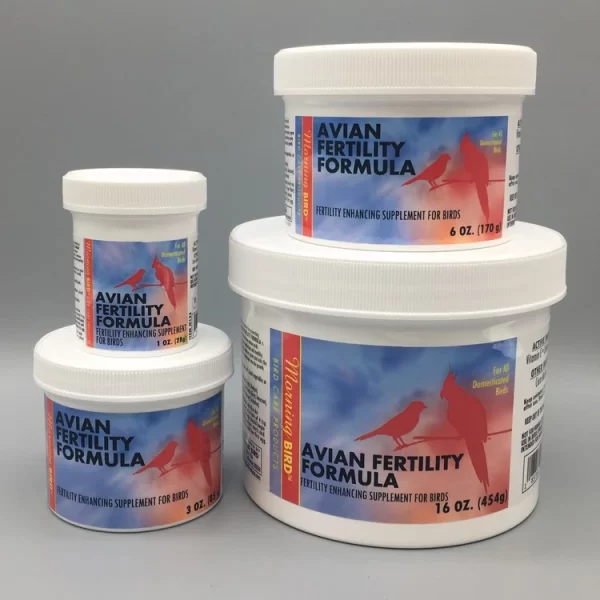 Morning Bird NESTING NUDGE - AVIAN FERTILITY FORMULA promotes successful breeding