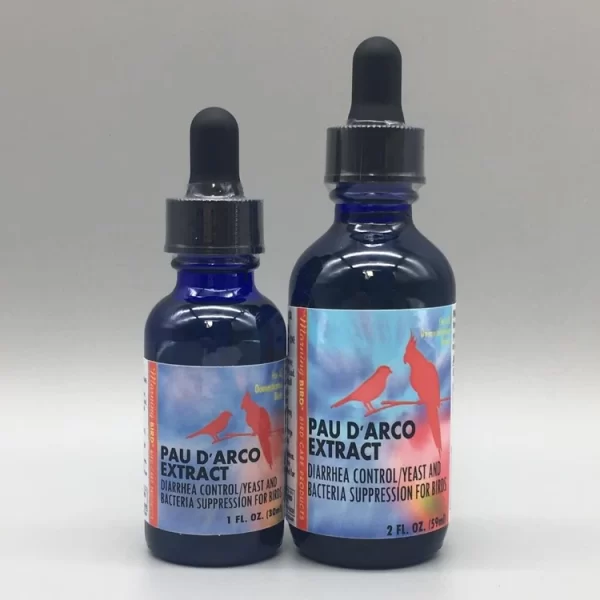 Morning Bird PAU D'ARCO EXTRACT helps control diarrhea and has yeast and bacteria suppressing abilities